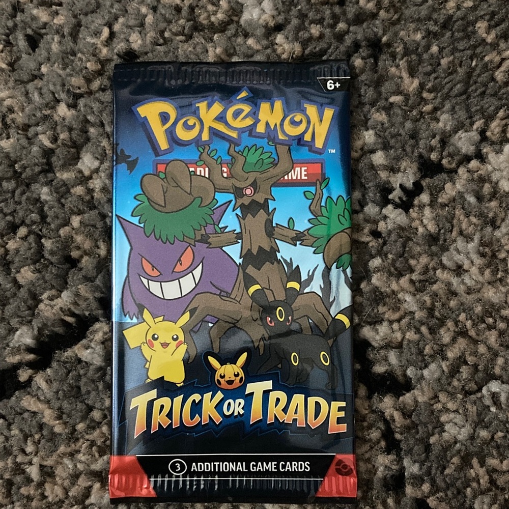 Pokémon Trick or Trade Card Pack LAST PACK!!! This only includes 3 cards